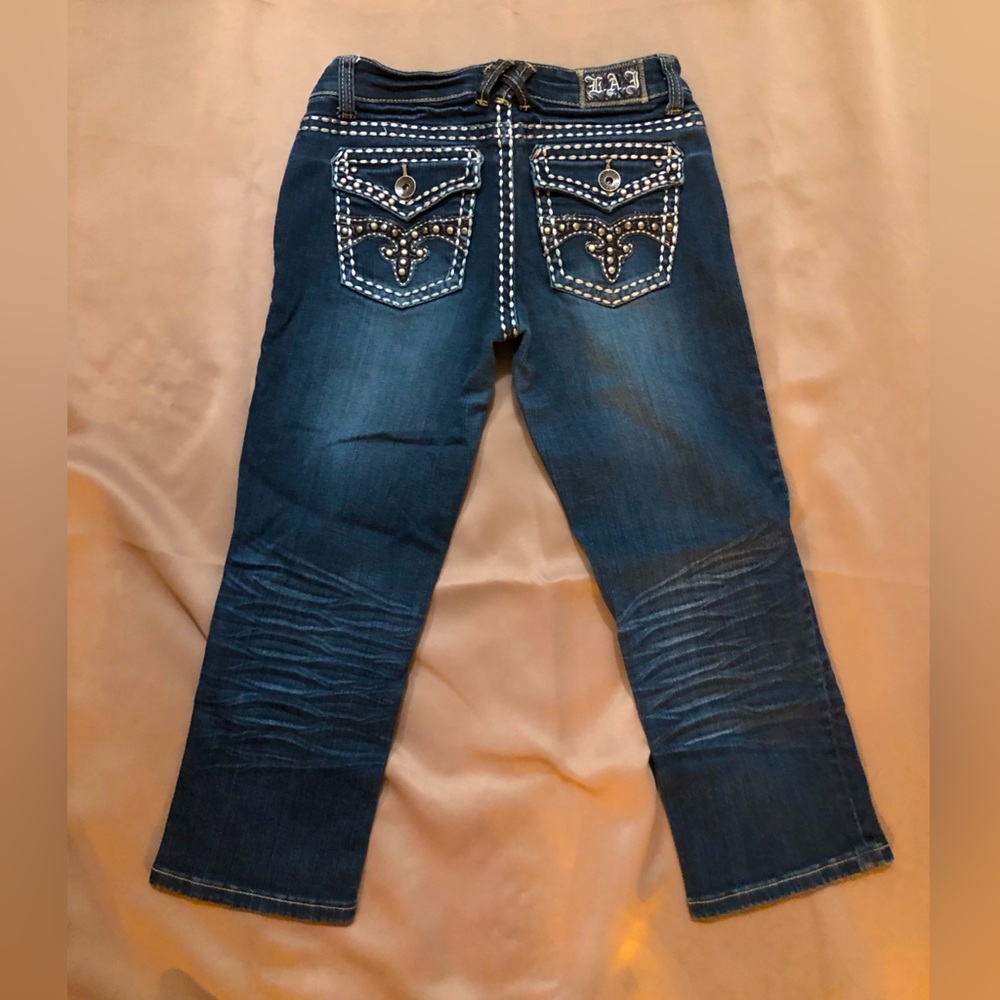 Blinded out capris LA Idols size 5